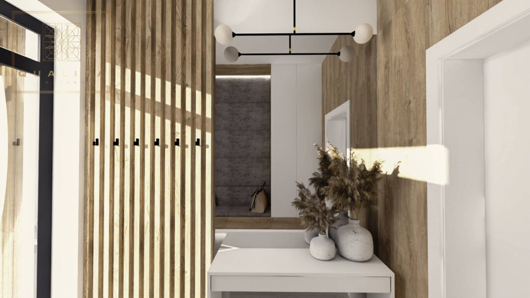 Qualita_Interno_lamele_drewnianie_w_korytarzu_holu