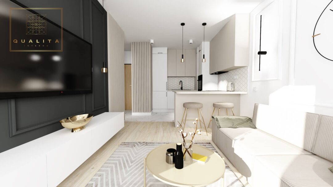 Qualita_Interno nowoczesne projekty mieszkań do 35m2